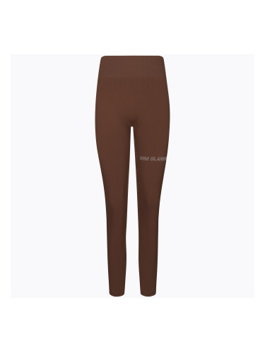 Дамски клинове Gym Glamour push up кафяв 370