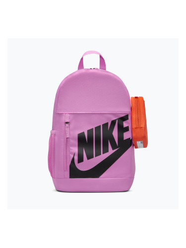 Детска градска раница Nike Elemental Shoebox 20 l light magenta/orange/black