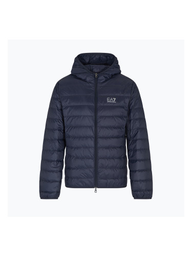 Мъжко яке EA7 Emporio Armani Train Core Id Down Light Jacket Hoodie armani blue