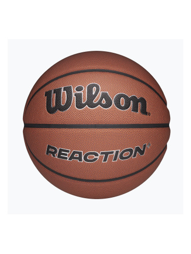 Баскетболна топка Wilson Reaction Pro brown/silver размер 7