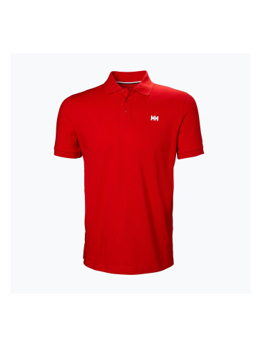 Мъжка поло тениска Helly Hansen Transat Polo alert red
