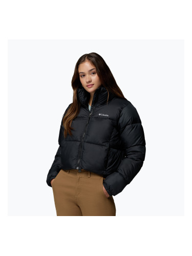 Дамско ватирано яке Columbia Puffect II Cropped black