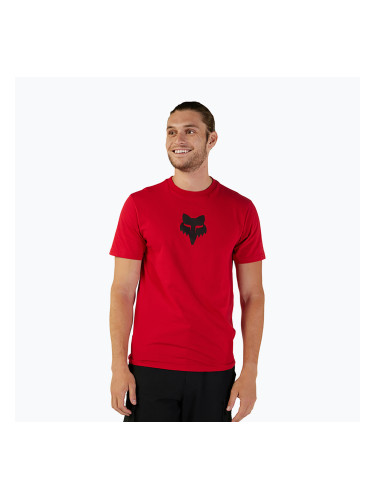 Мъжка тениска Fox Racing Fox Head flame red