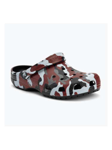 Crocs Classic Printed Camo Clog black/peper джапанки