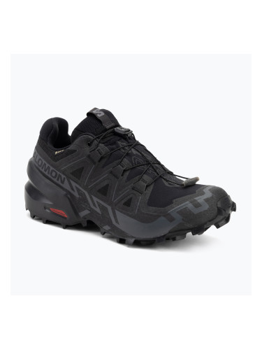 Дамски обувки за бягане Salomon Speedcross 6 GTX black/black/phan