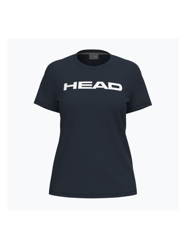 Дамска тениска за тенис HEAD Club Original W navy