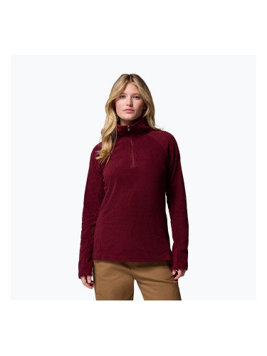 Дамски суитшърт от полар Columbia Glacial IV 1/2 Zip rich wine