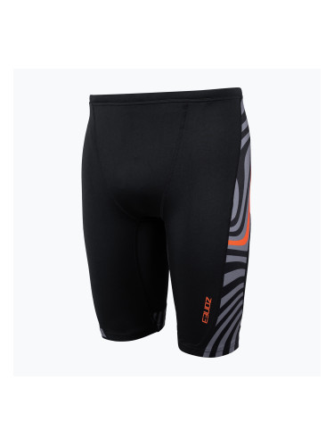 Мъжки плувен джемър ZONE3 OWS Renew Jammer black/grey