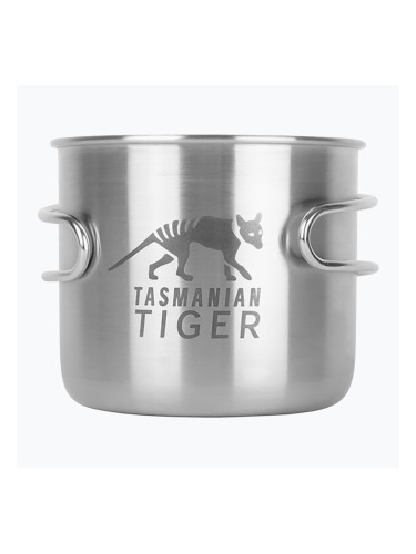 Чаша с дръжка от тасманийски тигър 500 ml сребро