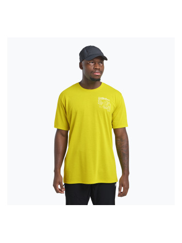 Мъжка тениска за трекинг Vonnan Graphic explore chartreuse Jack Wolfskin