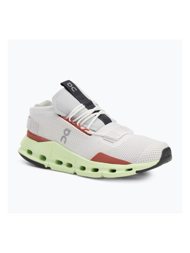 Дамски обувки за бягане On Cloudnova white/limelight