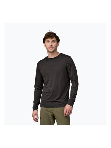 Мъжка блуза с дълъг ръкав  Patagonia Cap Cool Merino Blend black