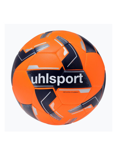 Футбол uhlsport 290 Ultra Lite Addglue fluo orange/navy/silver размер 5