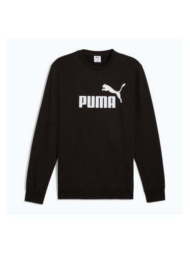 Мъжки суитшърт Puma ESS No. 1 Logo Crew TR puma black