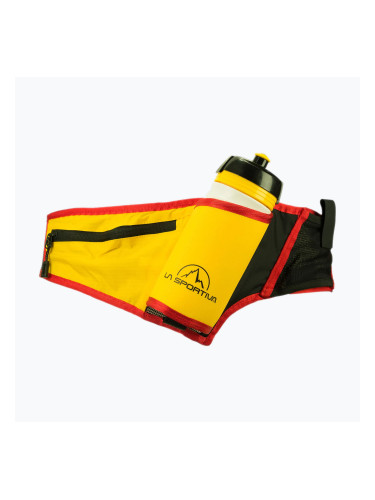 Колан за бягане La Sportiva Trail Drink black/yellow