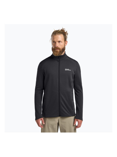Мъжки потник Jack Wolfskin Kolbenberg с цял цип phantom fleece