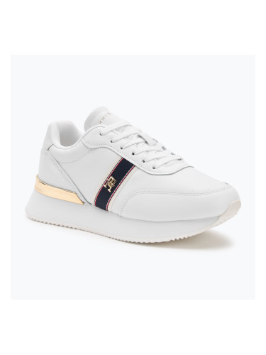 Дамски обувки Tommy Hilfiger Webbing Runner white