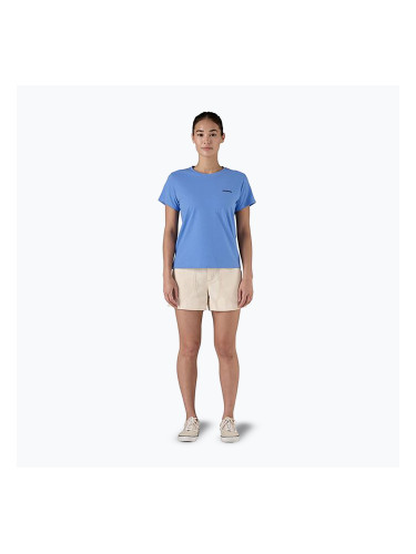 Дамска тениска Patagonia P-6 Logo Responsibili-Tee abundant blue