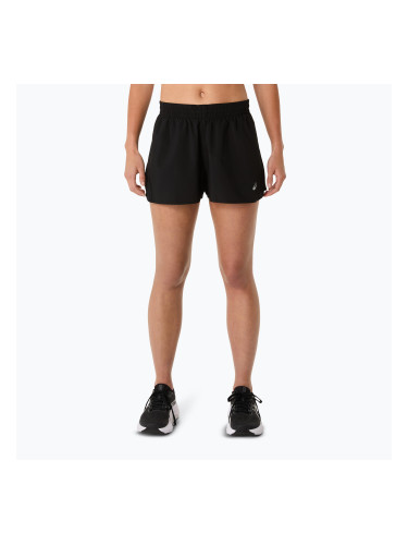 Дамски къси панталони за бягане ASICS Core Split performance black