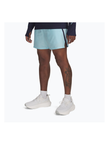 Мъжки къси панталони за бягане Under Armour Launch 5" stream / midnight navy / reflective
