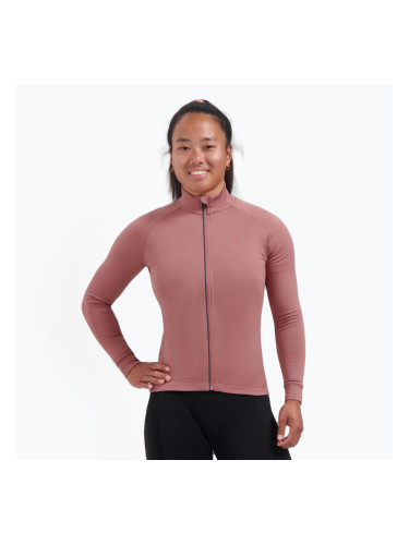 Дамска блуза с дълъг ръкав за колоездене Rogelli Essential II chutney