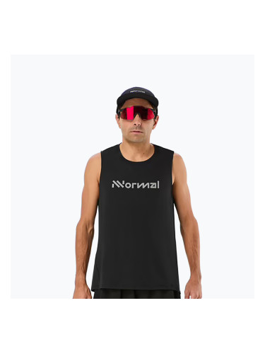 Мъжки потник за бягане NNormal Race Tank black