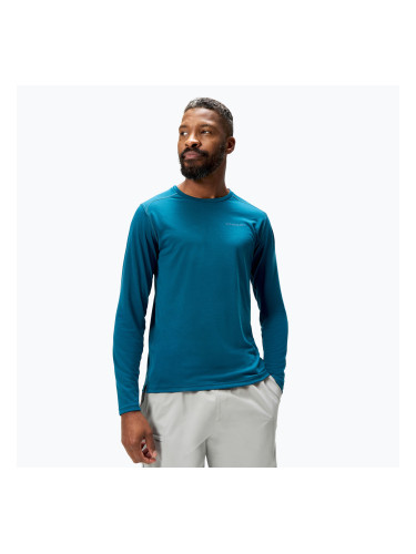 Мъжки велосипеден дълъг ръкав Endura Loop Tech barra blue