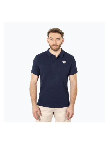 Мъжка поло тениска Tecnifibre Waffle marine