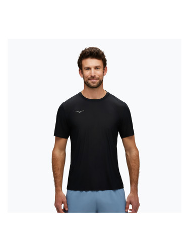 Мъжка тениска за бягане HOKA Airolite Run black