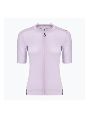 Дамска колоездачна фланелка Castelli Espresso лилава мъгла/тъмна нощ