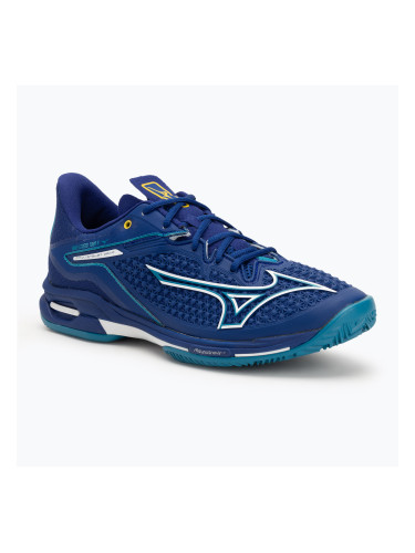 Мъжки обувки за тенис Mizuno Wave Exceed Tour 6 CC bellwether blue/ white/ fjord blue