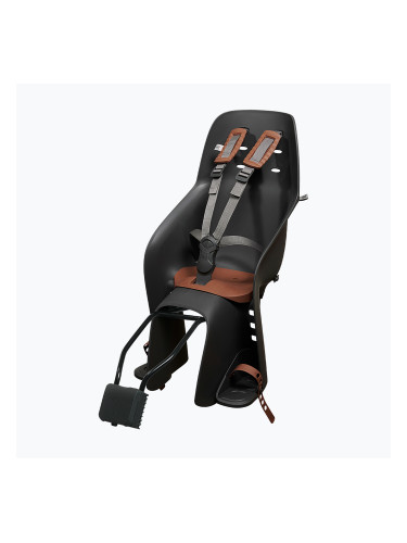 Седалка за велосипед Urban Iki U-me черна/кафява