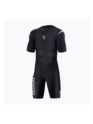 Мъжки гащеризон за триатлон Synergy Synskin 3 SS black