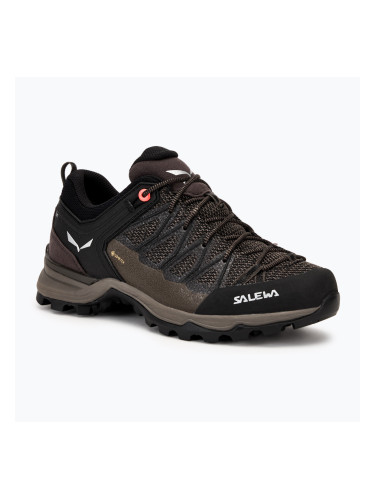Дамски обувки за трекинг Salewa MTN Trainer Lite GTX wallnut/fluo coral