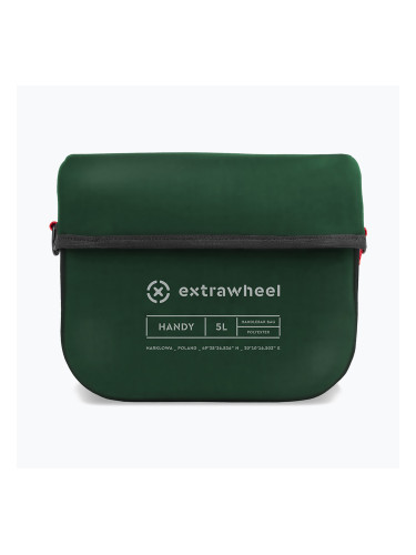 Чанта за кормило Extrawheel Handy 5 л зелена/черна