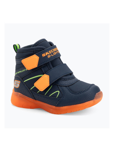 Детски обувки SKECHERS Illumi-Brights Splash Beams navy/orange