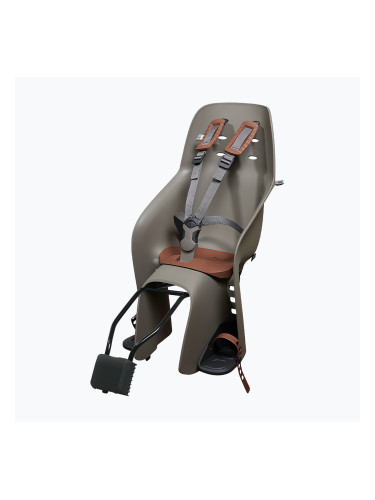 Седалка за велосипед Urban Iki U-me сива/кафява