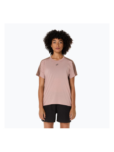 Дамска тениска за бягане ASICS Fujitrail Elite Top neutral pink/taupe grey