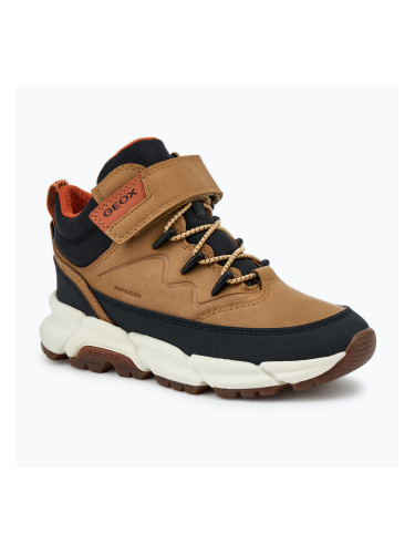 Младежки обувки Geox Flexyper Plus dark yellow/black