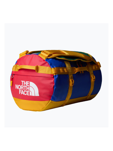 Пътна чанта The North Face Base Camp Duffel S 50 л tnf blue/tnf red/summit gold