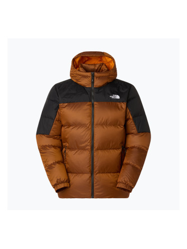 Мъжко пухено яке The North Face Diablo Down 2.0 Hoodie mushroom ember/black heather/recycled