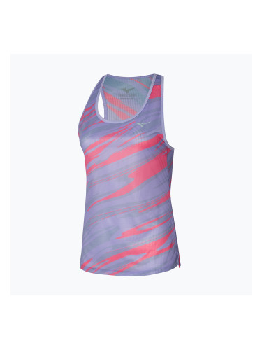 Дамски потник за бягане Mizuno DAF Graphic Tank pastel lilac