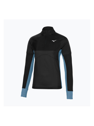 Дамска блуза за бягане с дълъг ръкав Mizuno Hybrid black