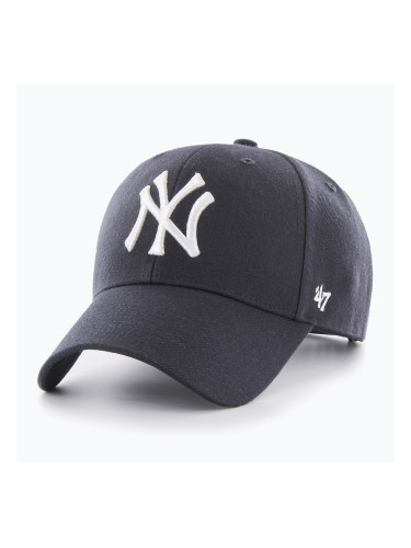 Бейзболна шапка 47 Brand MLB New York Yankees MVP SNAPBACK timber blue
