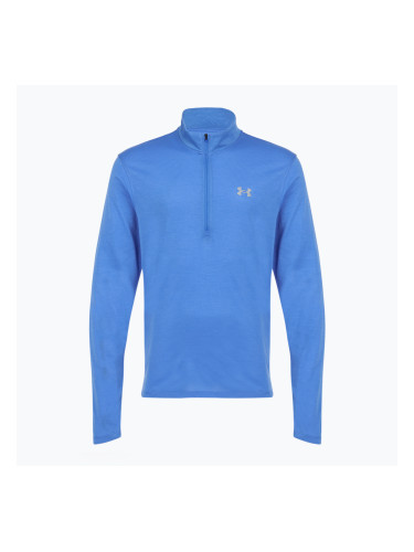 Мъжки суитшърт за бягане Under Armour Launch 1/4 Zip blue atlantis/reflective