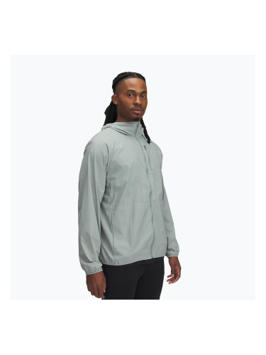 Under Armour Launch Lightweight силикаево зелено/хидрозелено мъжко яке за бягане