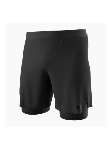 Мъжки къси панталони за бягане DYNAFIT Alpine Pro 2IN1 black out