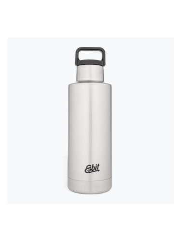 Esbit Sculptor Термоизолирана бутилка от неръждаема стомана "Стандартно гърло" 750 ml неръждаема стомана/мат