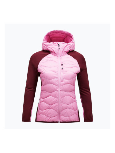 Дамско яке Peak Performance Helium Down Hybrid morning dew/obscure