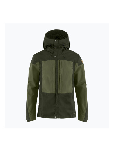 Мъжко яке за вятър Fjällräven Keb deep forest/laurel green
